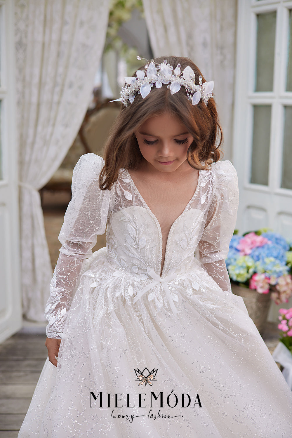 Kassia Couture Flower Girl Communion Dress