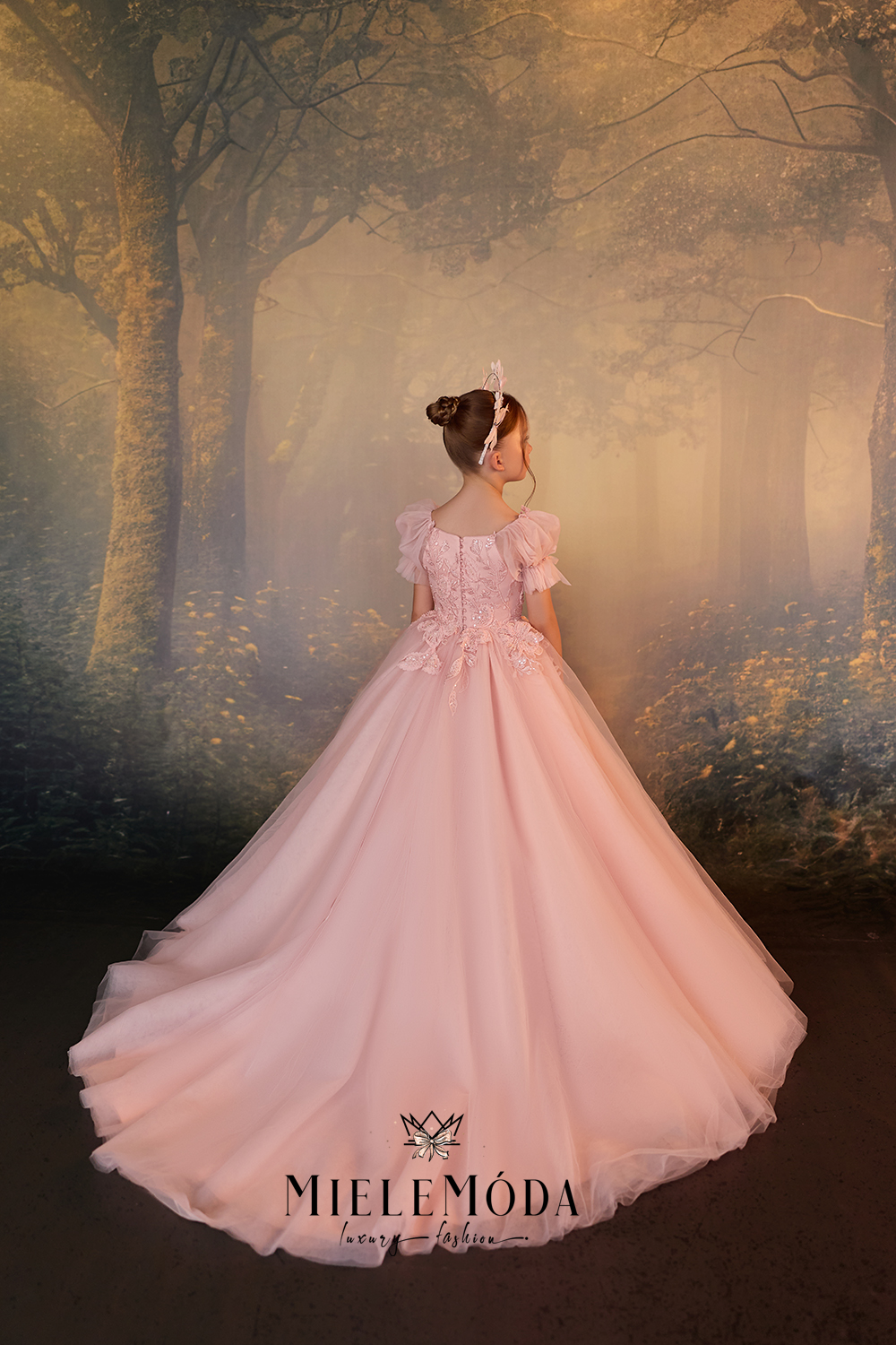 Laurette Couture Flower Girl Princess Party Dress