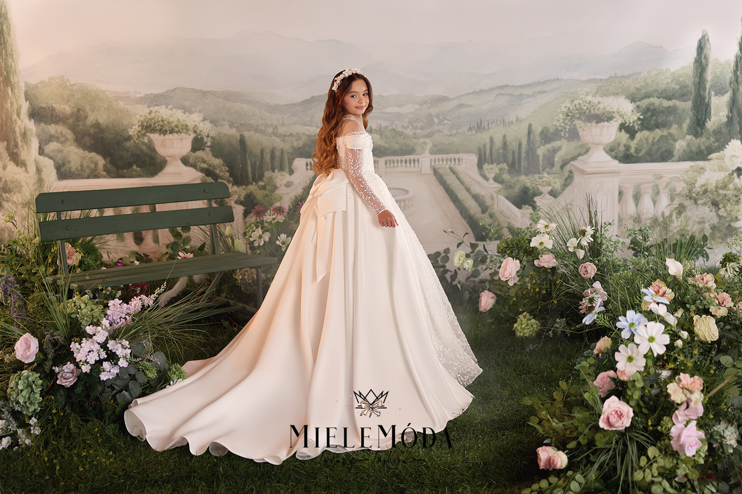 Léonie Couture Communion Flower Girl Dress