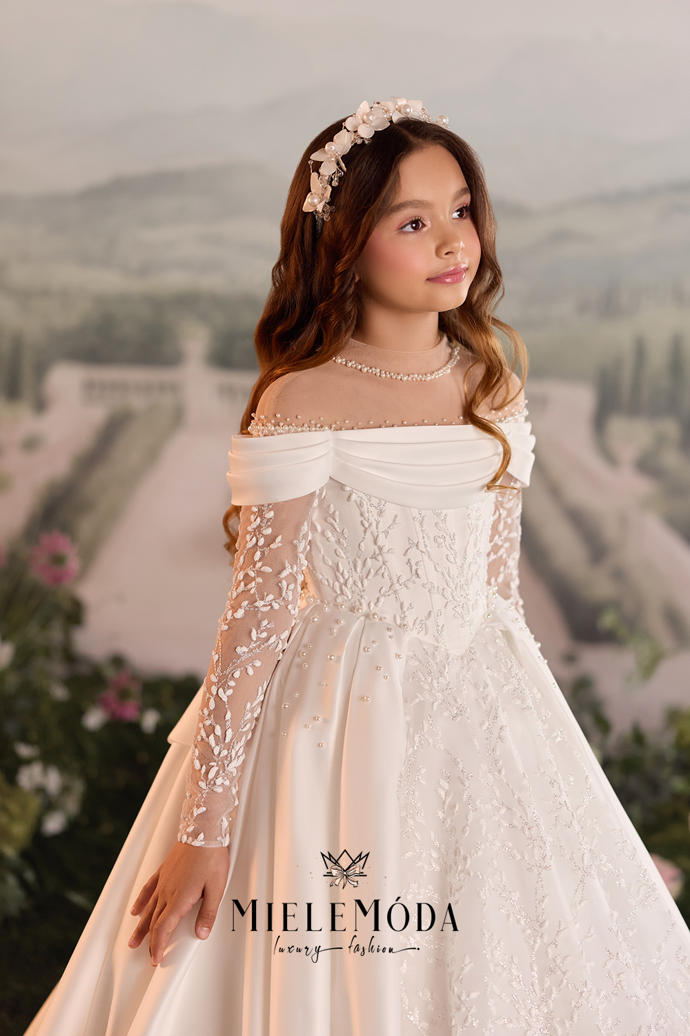 Léonie Couture Communion Flower Girl Dress