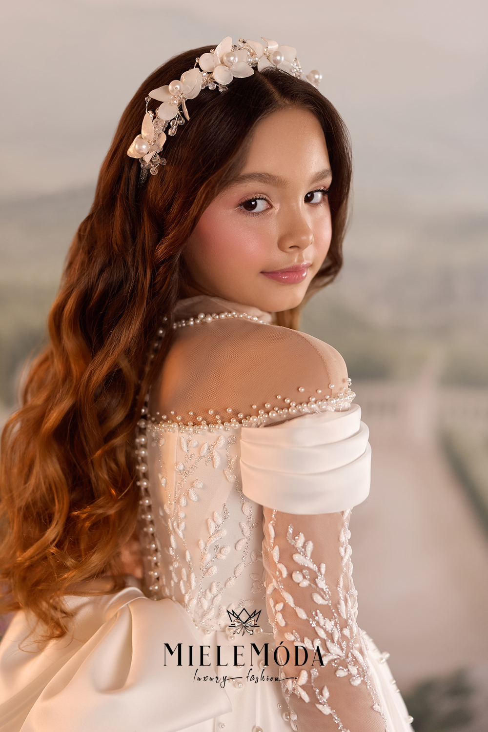 Léonie Couture Communion Flower Girl Dress