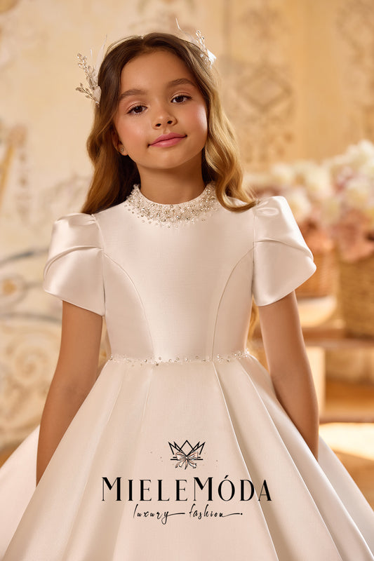 Lumière Belle Luxury Beaded Flower Girl Dress