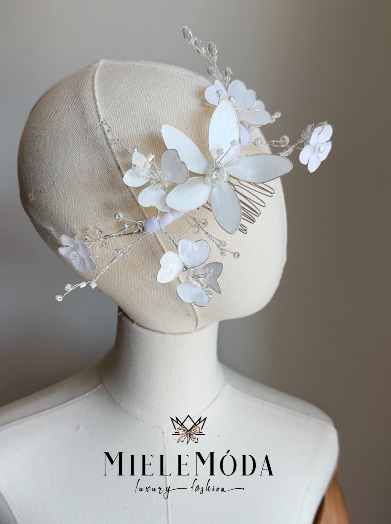 Luxury Handmade Floral Hair Accessory