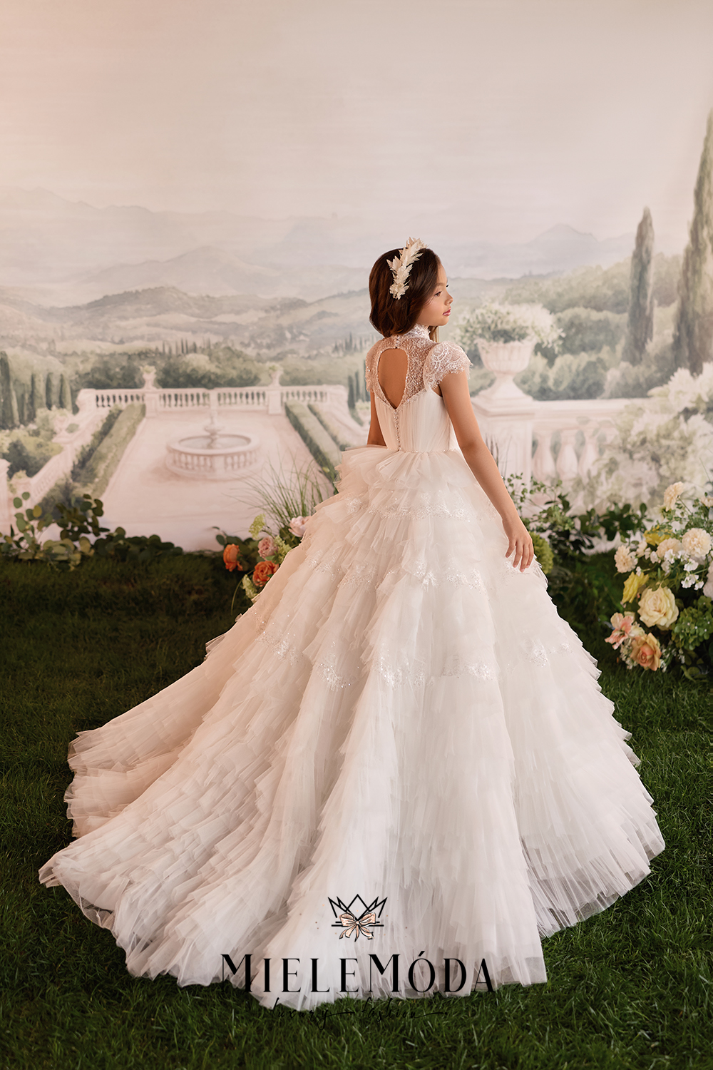 Marcelline Luxury Flower Girl Communion Dress