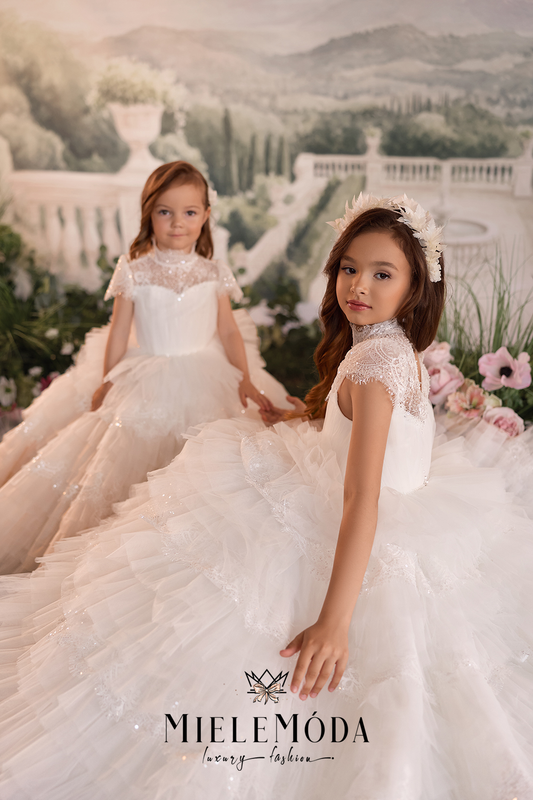Marcelline Luxury Flower Girl Communion Dress