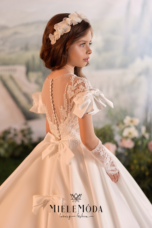 Ottavia Luxury Flower Girl Communion Dress