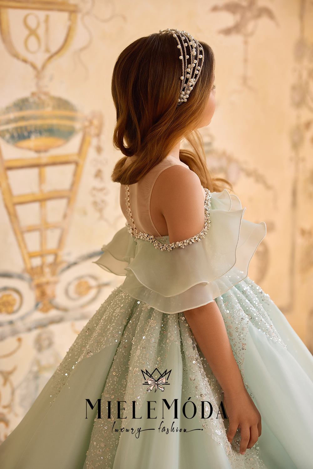 Papillon de Soie Couture Flower Girl Dress