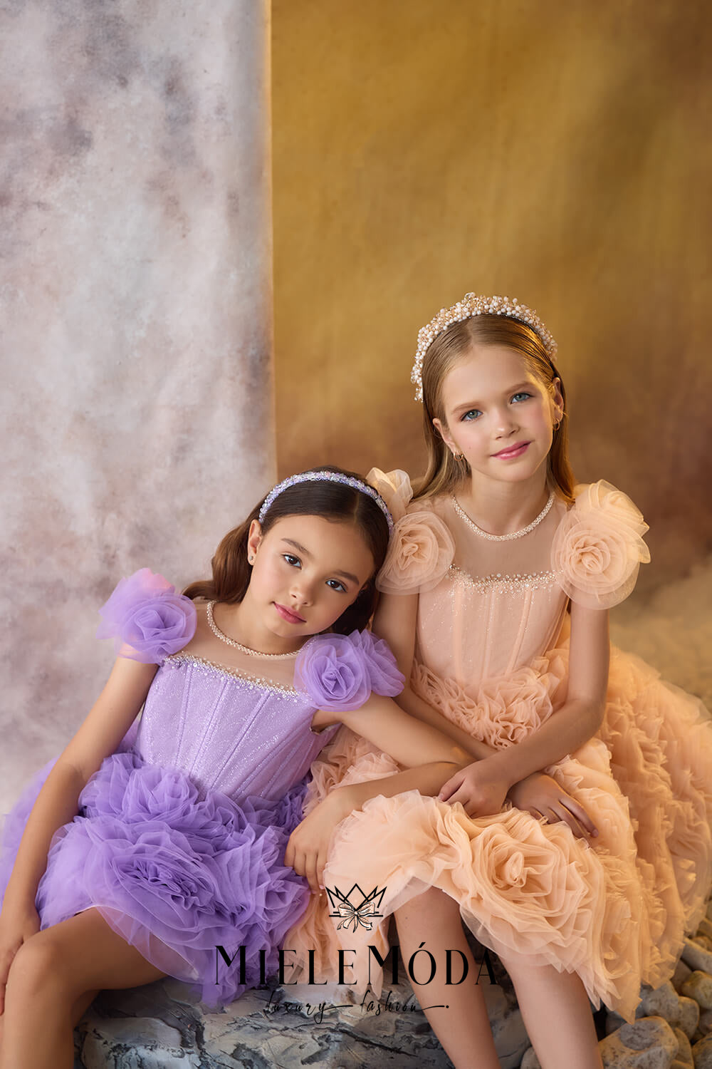 Radiant Dawn Couture Flower Girl Dress