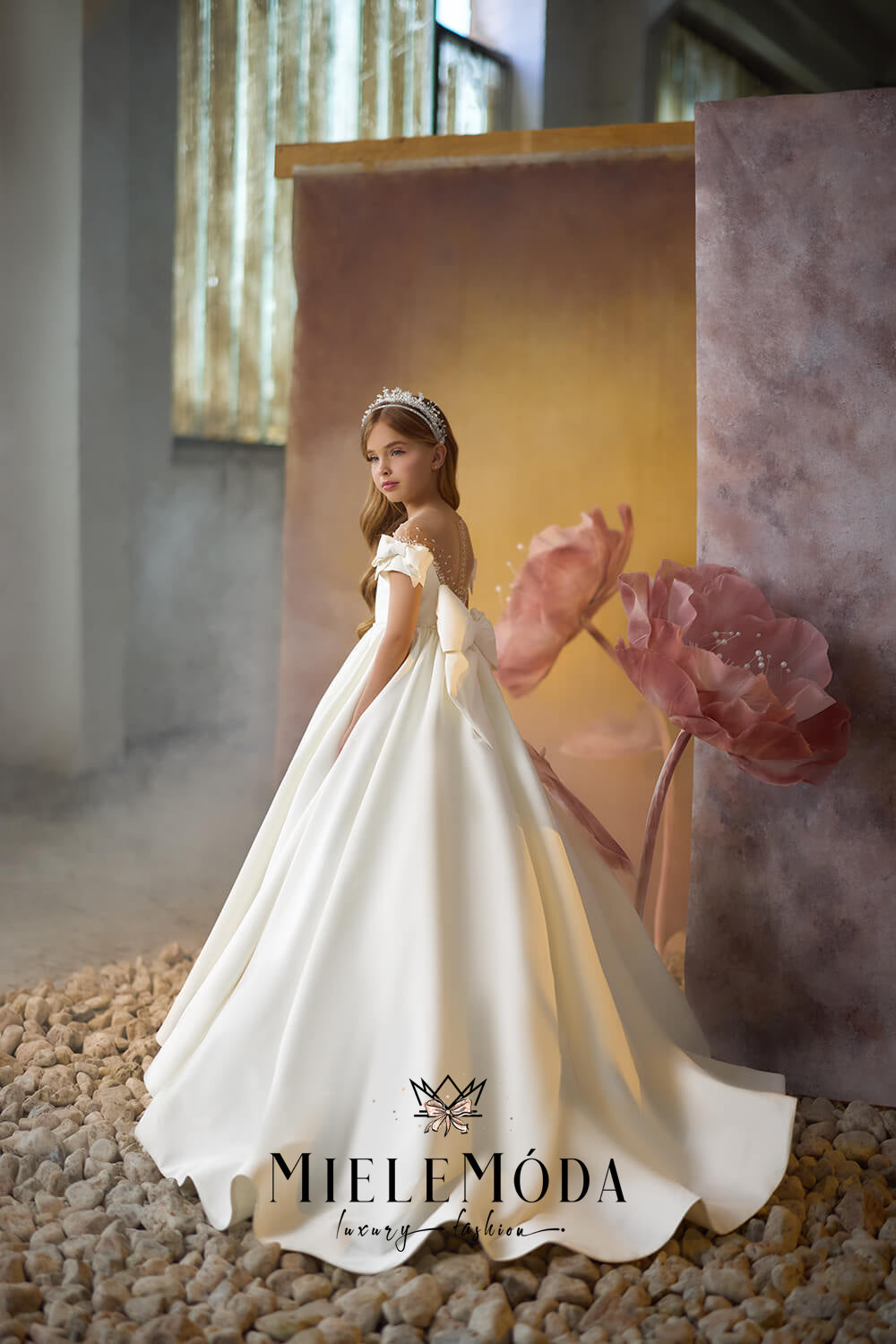 Radiant Ivy Couture First Communion Dress