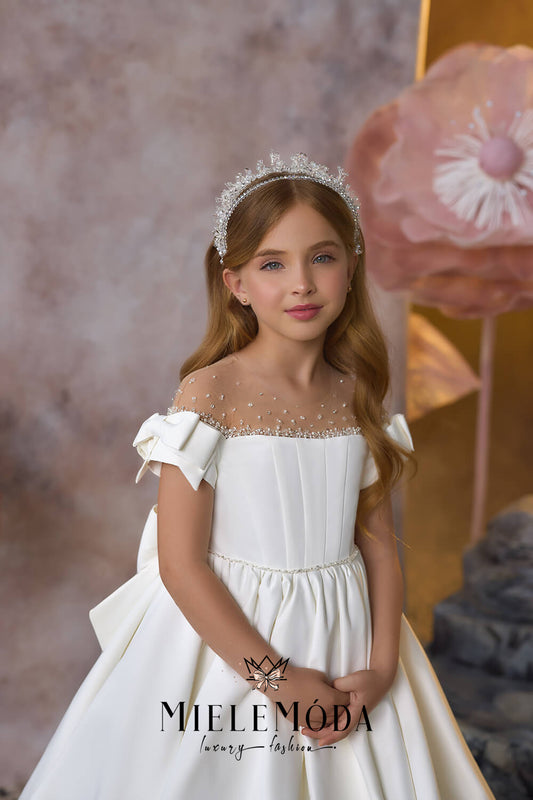 Radiant Ivy Couture First Communion Dress