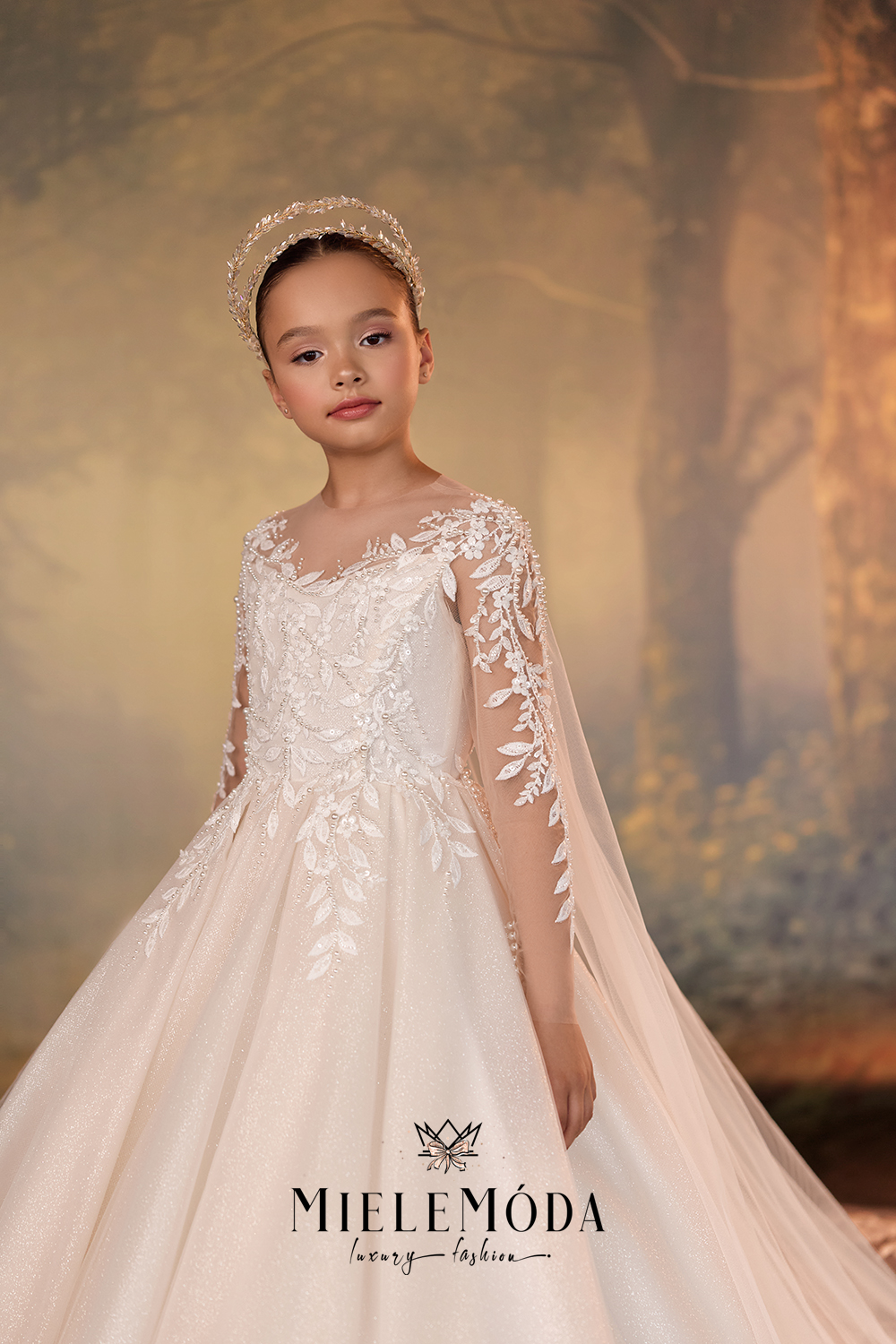 Rosalie Couture Flower Girl Communion Dress