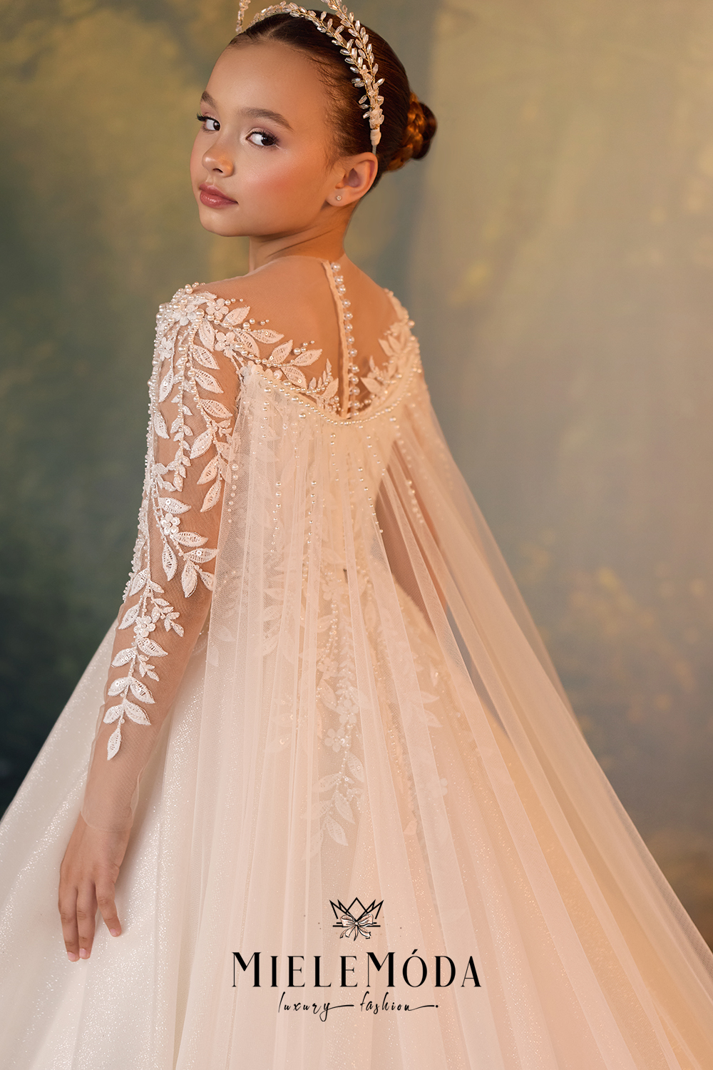 Rosalie Couture Flower Girl Communion Dress