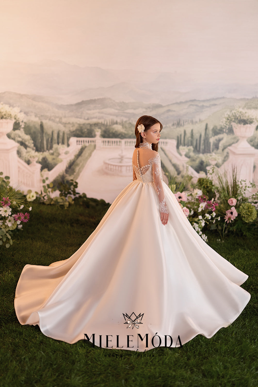 Seraphine Couture Flower Girl Communion Dress