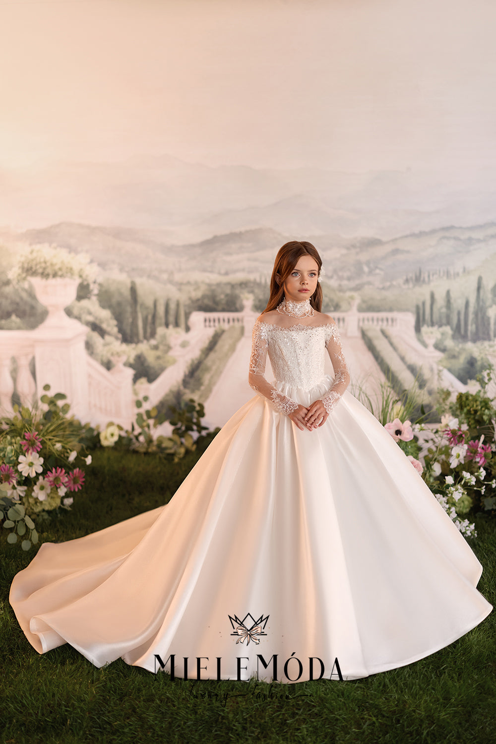 Seraphine Couture Flower Girl Communion Dress