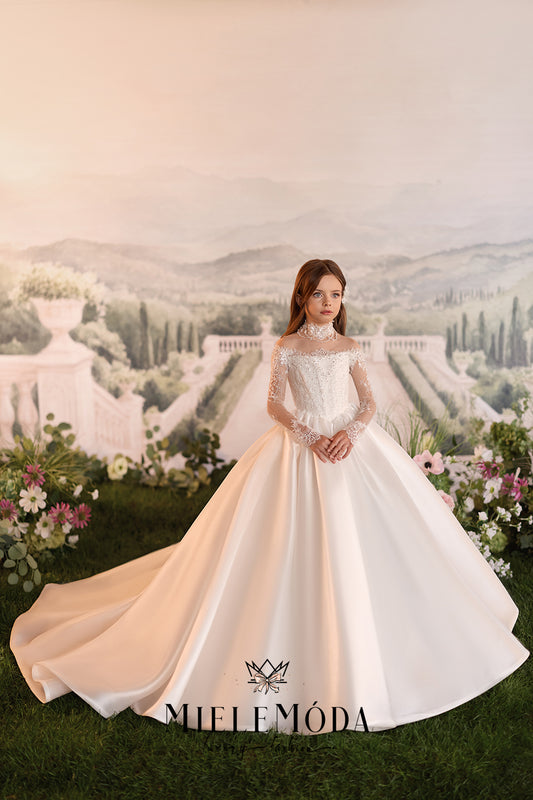 Seraphine Couture Flower Girl Communion Dress