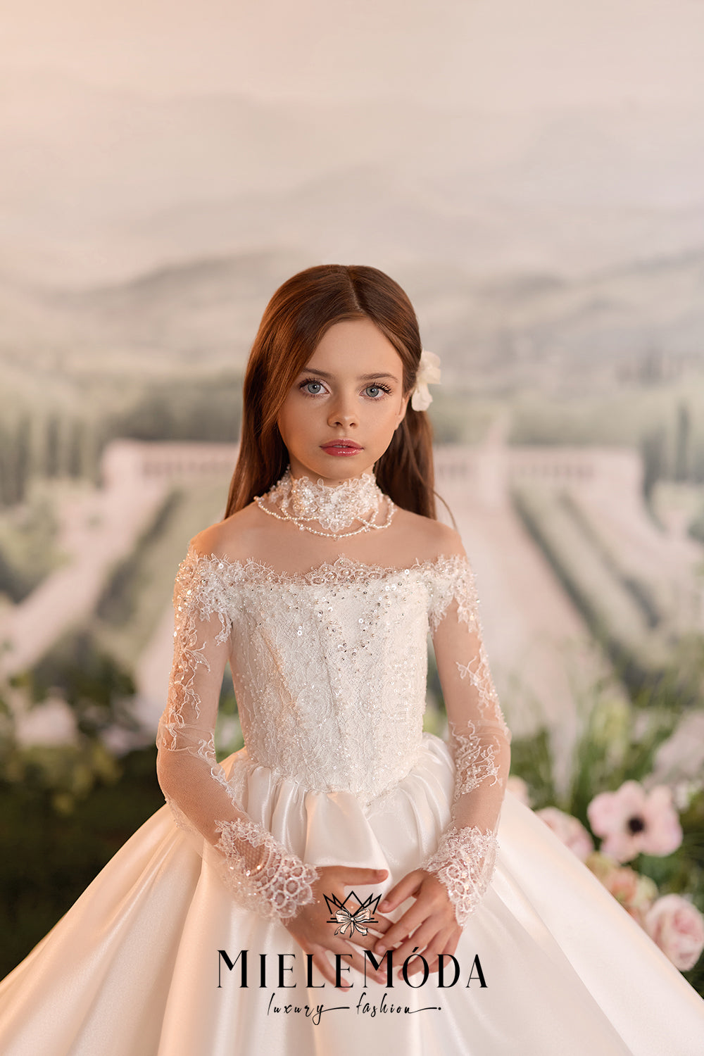 Seraphine Couture Flower Girl Communion Dress