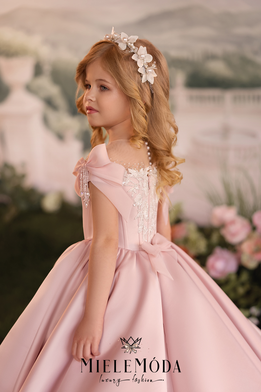 Valentina Luxury Flower Girl Communion Dress