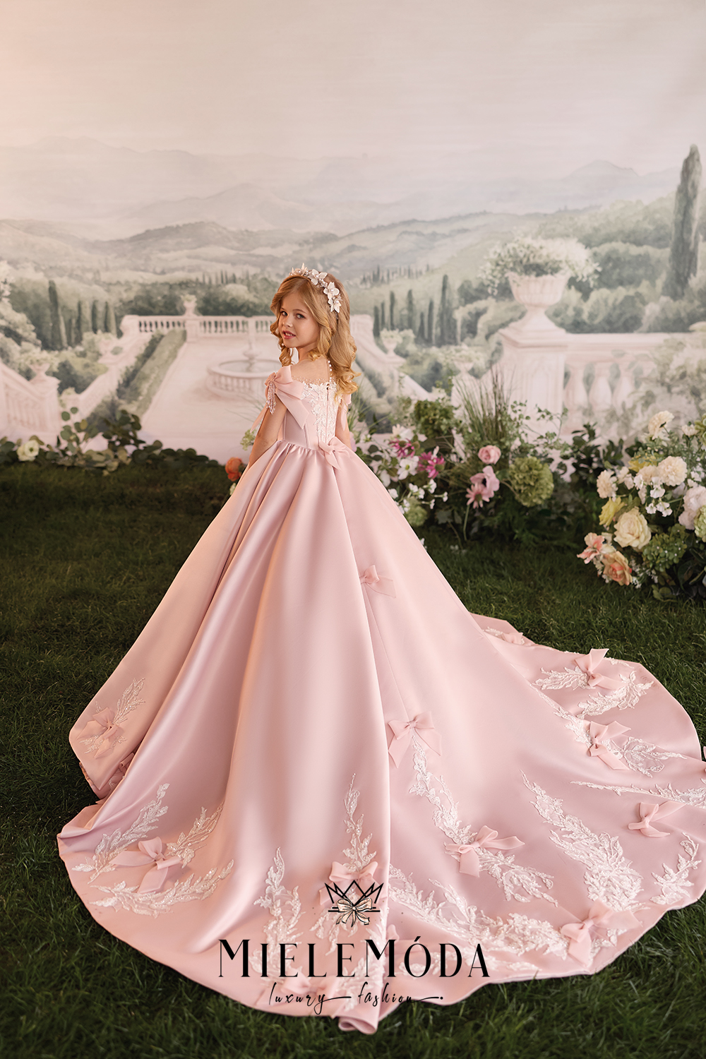 Valentina Luxury Flower Girl Communion Dress