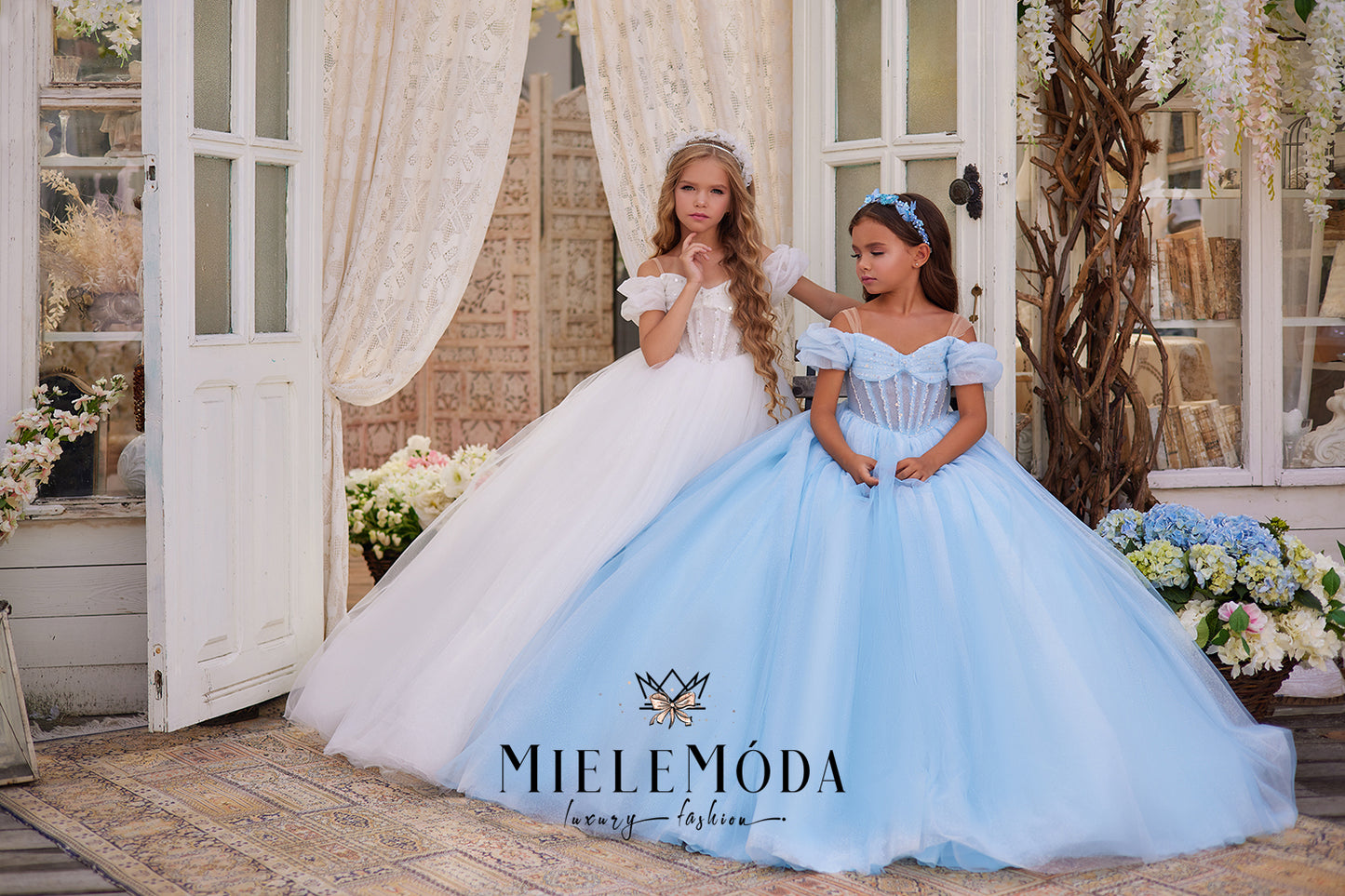 Veronica Luxury Couture Flower Girl Dress