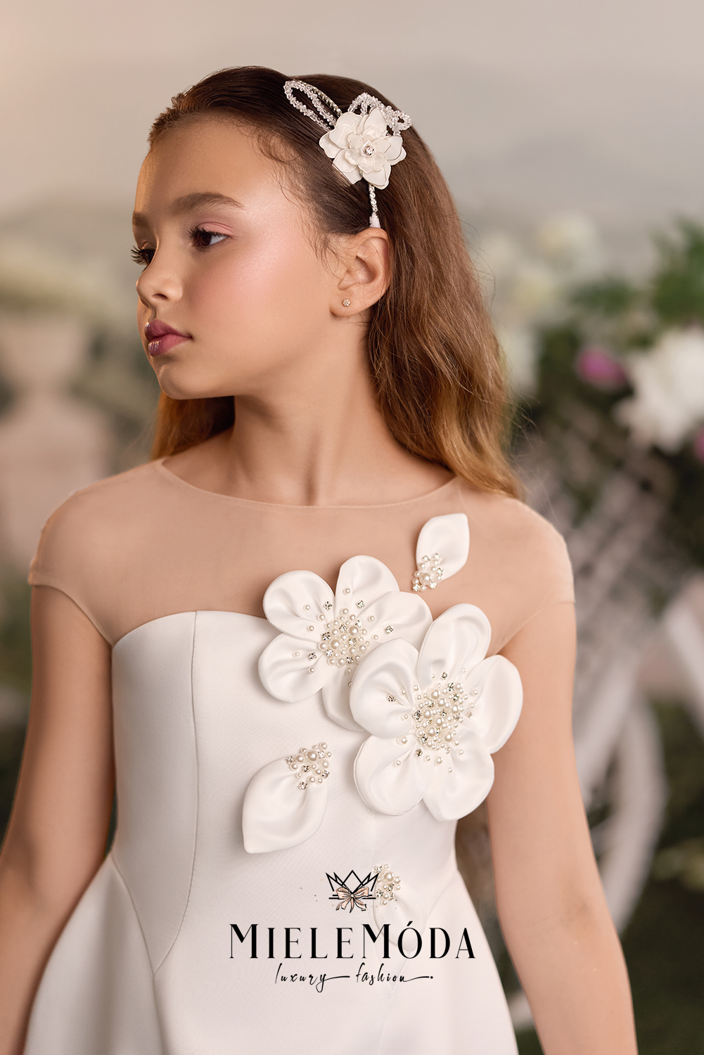 Violetta Couture Flower Girl Party Birthday Dress