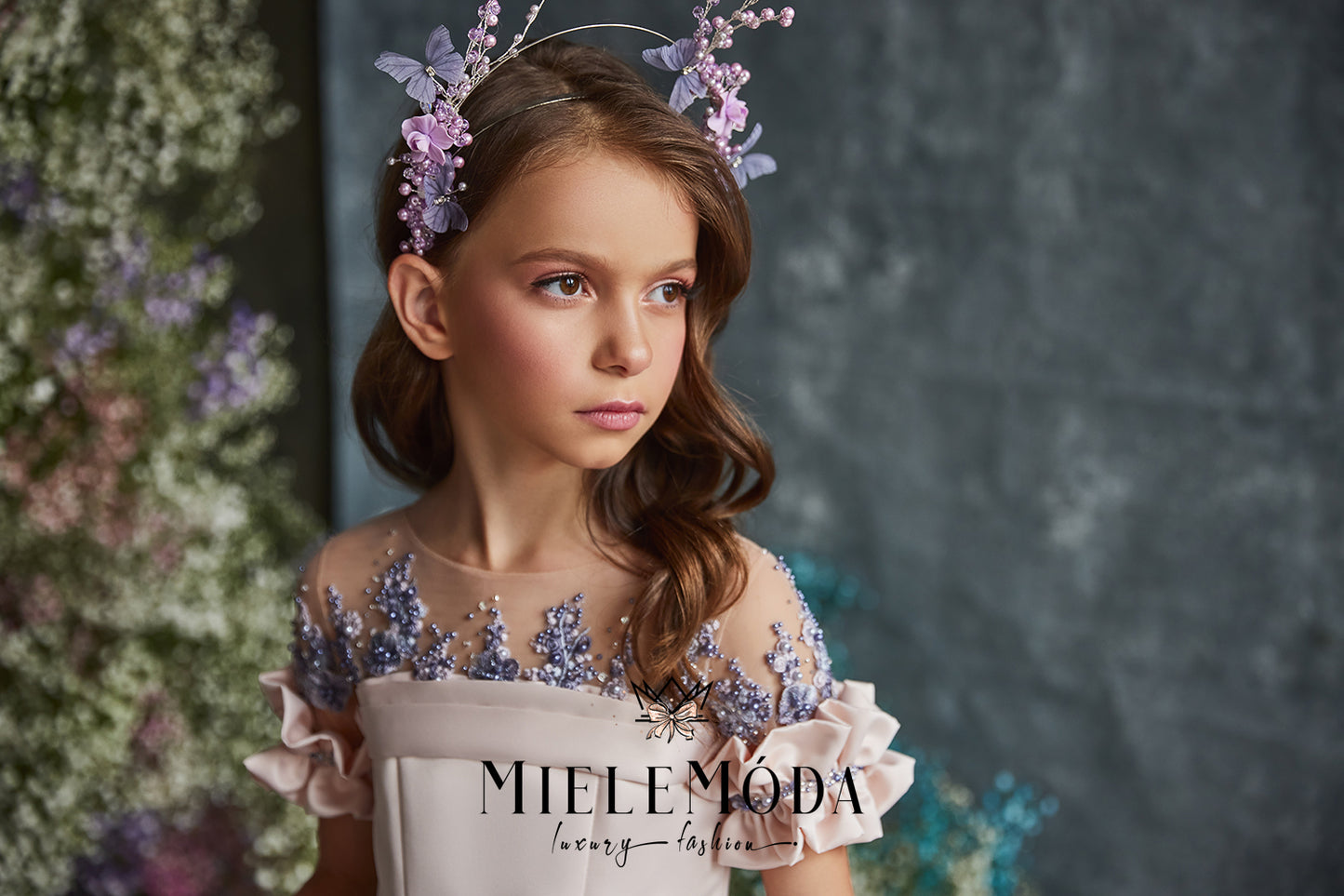 Adelina Couture Flower Girl Dress