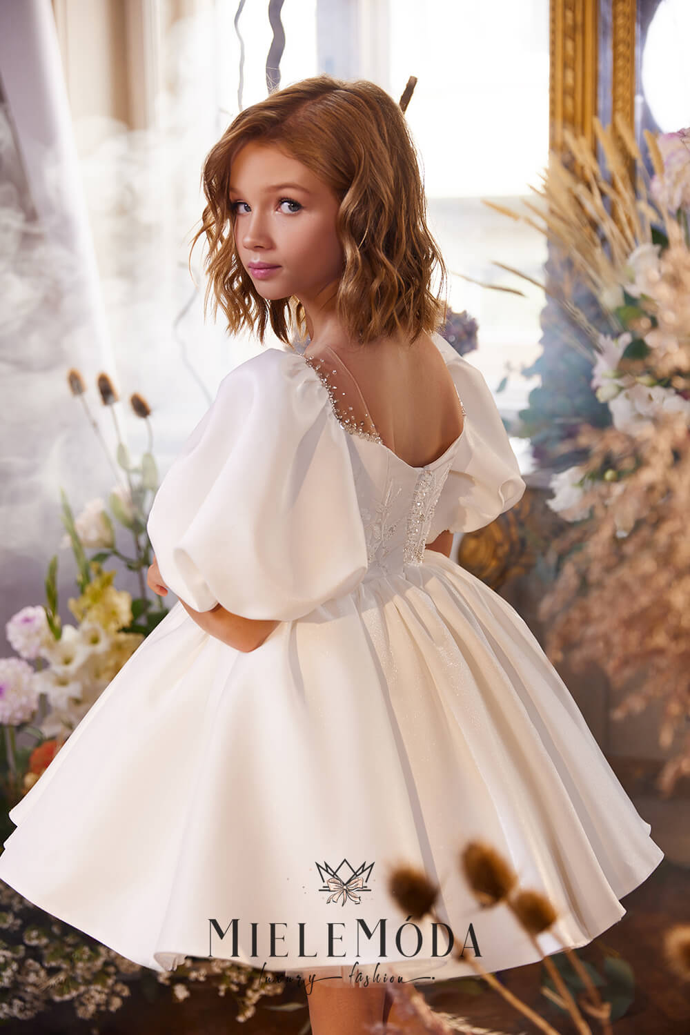 Albena Luxury Birthday Flower Girl Dress