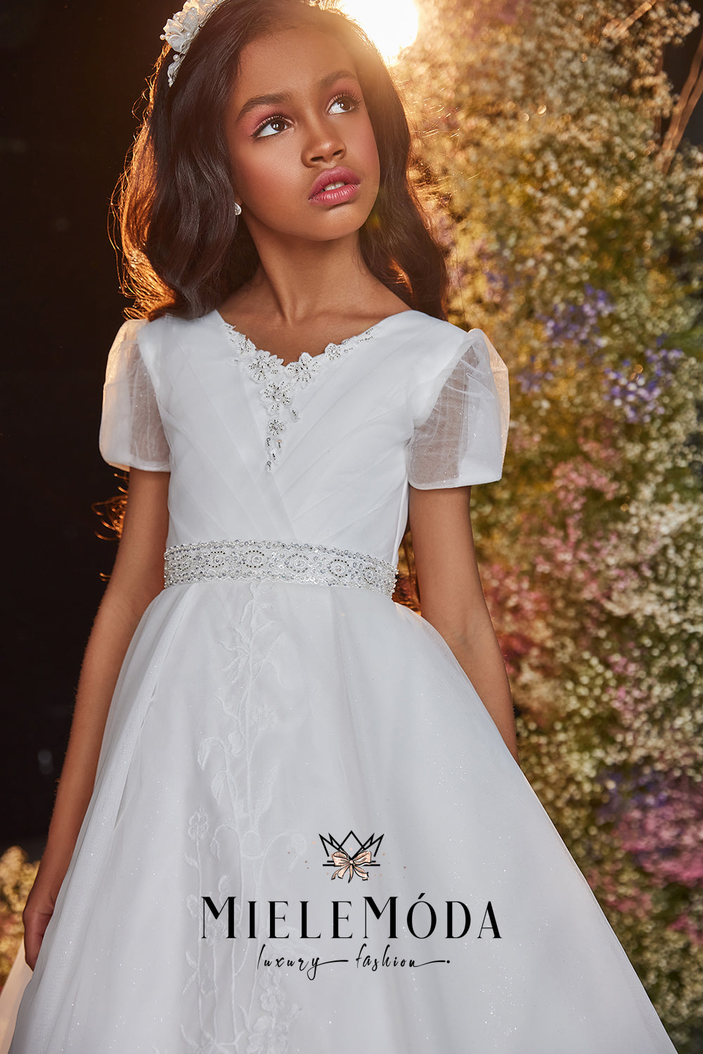 Antonella Couture Flower Girl Communion Dress