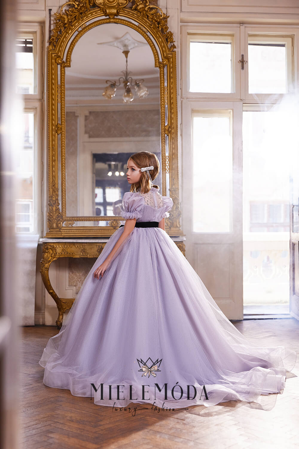 Borislava Luxury Couture Flower Girl Dress