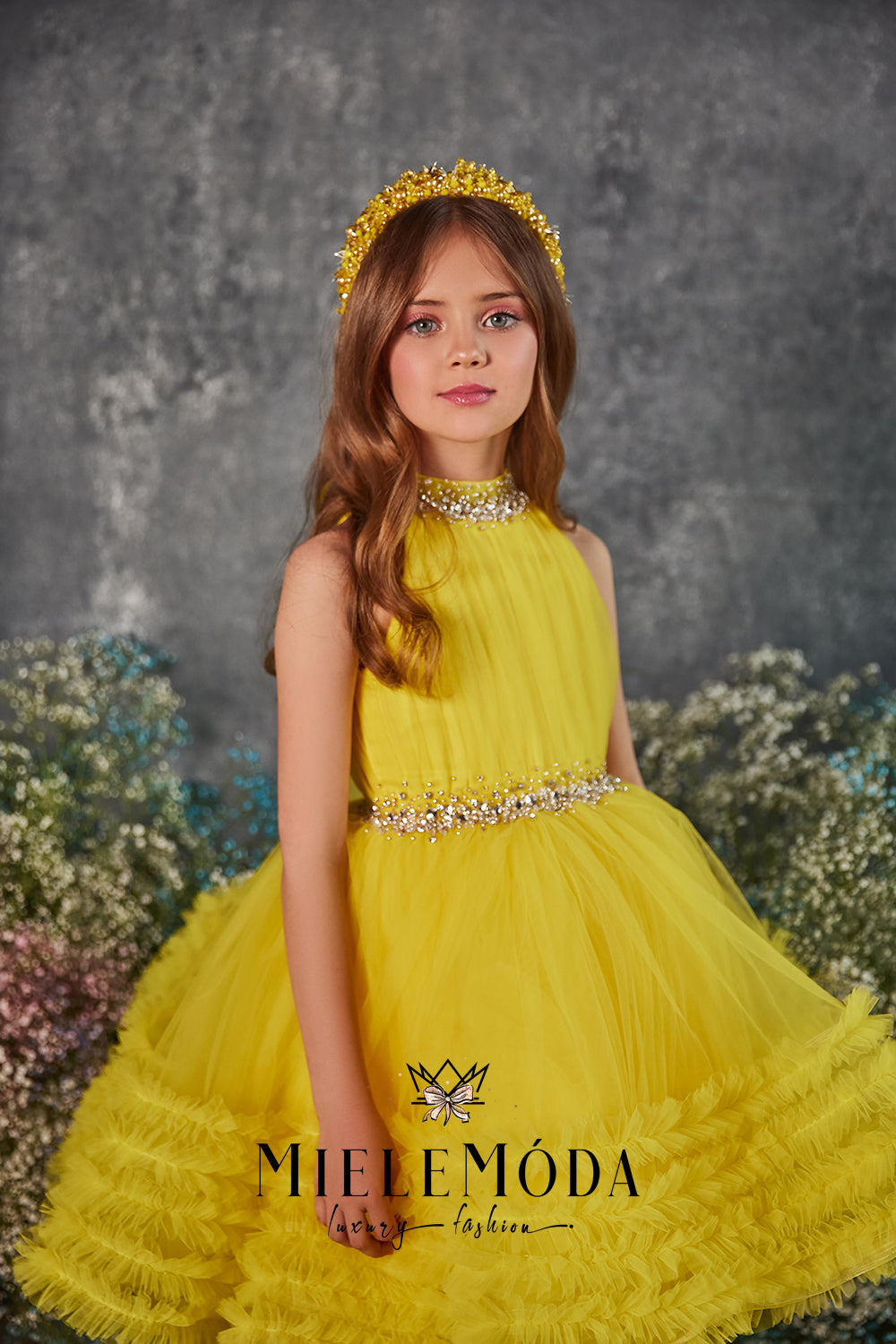 Emilia Couture Flower Girl Dress