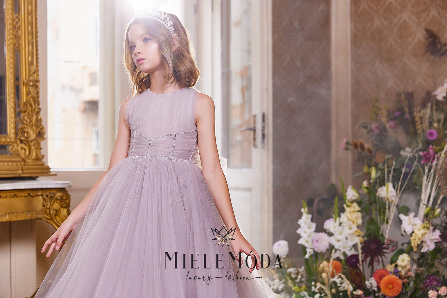 Radoslava Luxury Couture Flower Girl Dress