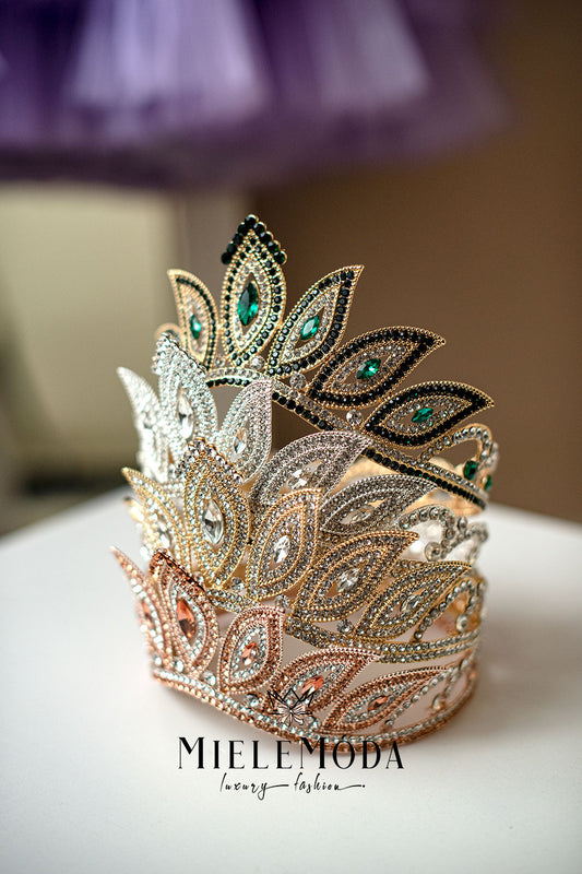 Karolina Rhinestone Princess Crown