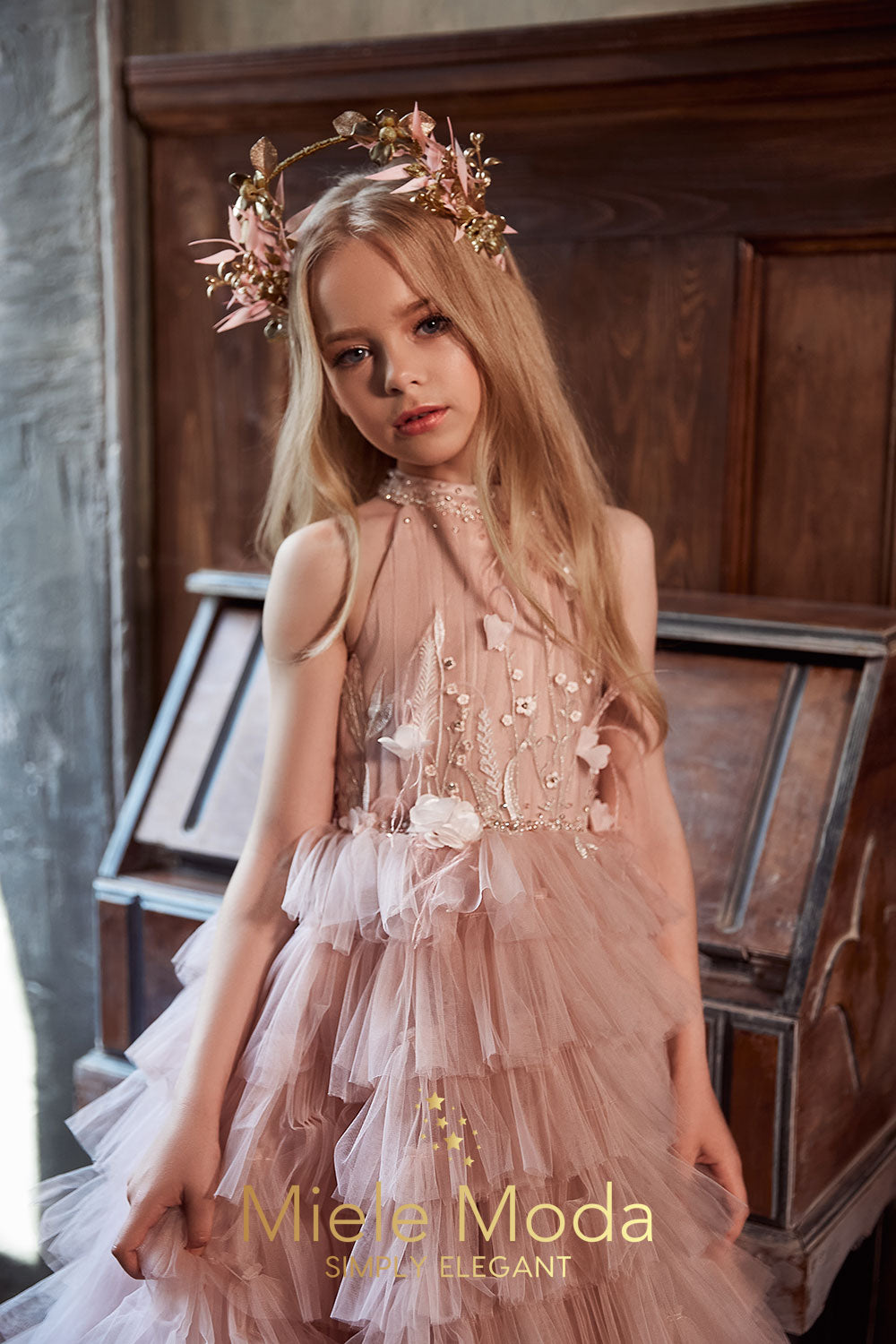 Sylvie Luxury Flower Girl Dress