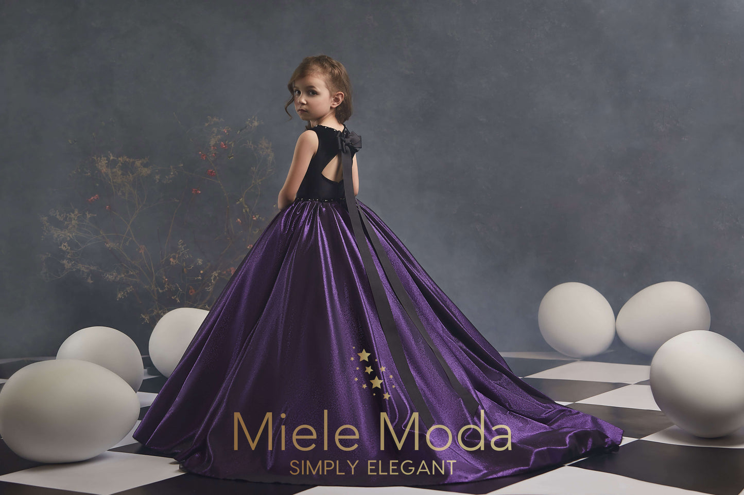 Viola Flower Girl Couture Dress